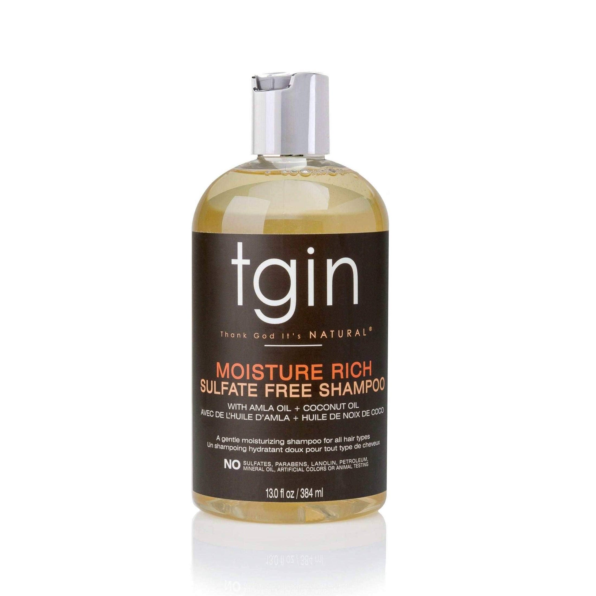 Tgin Moisture Rich Sulfate Free Champú 384ml - Aladin Beauty