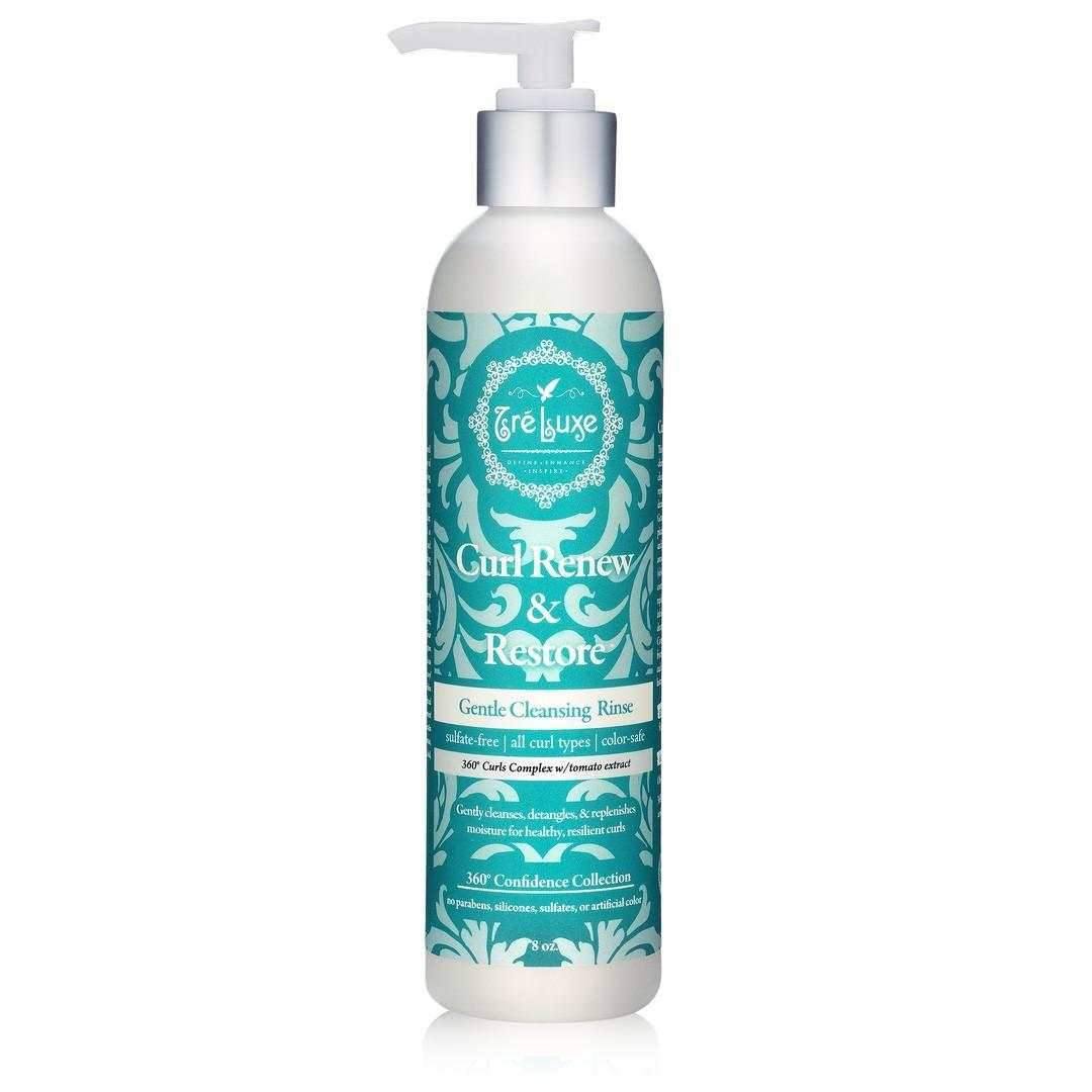 TréLuxe Curl Renew & Restore Gentle Cleansing Rinse 236ml - Aladin Beauty